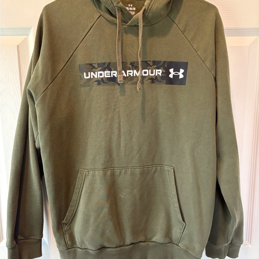 Under Armour Men's Olive Green Hoodie